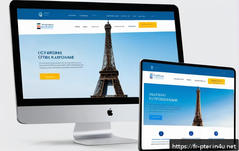 퍼스널트레이너의 온라인 PT 비즈니스 - A sleek, modern website homepage design for an online coaching business targeting French-speaking cl...